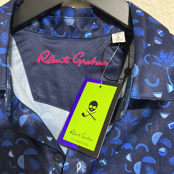 NWT Robert Graham Mens Coconut Grove - Picture 7 of 8